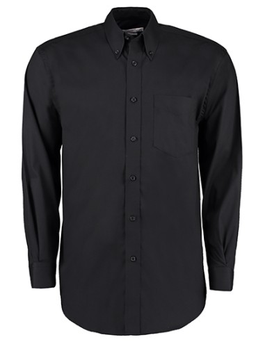 KUS-KK105-Mens Classic Fit Premium Oxford Shirt Long Sleeve